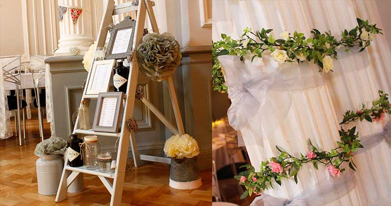 Intimate weddings in Derby decorations