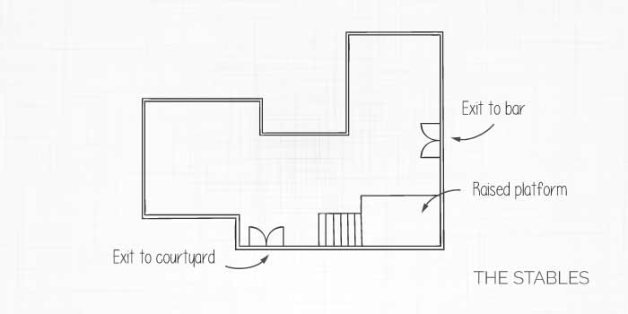 The Stables layout