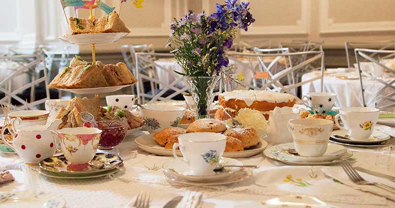 Afternoon tea birthday party idea in Derby